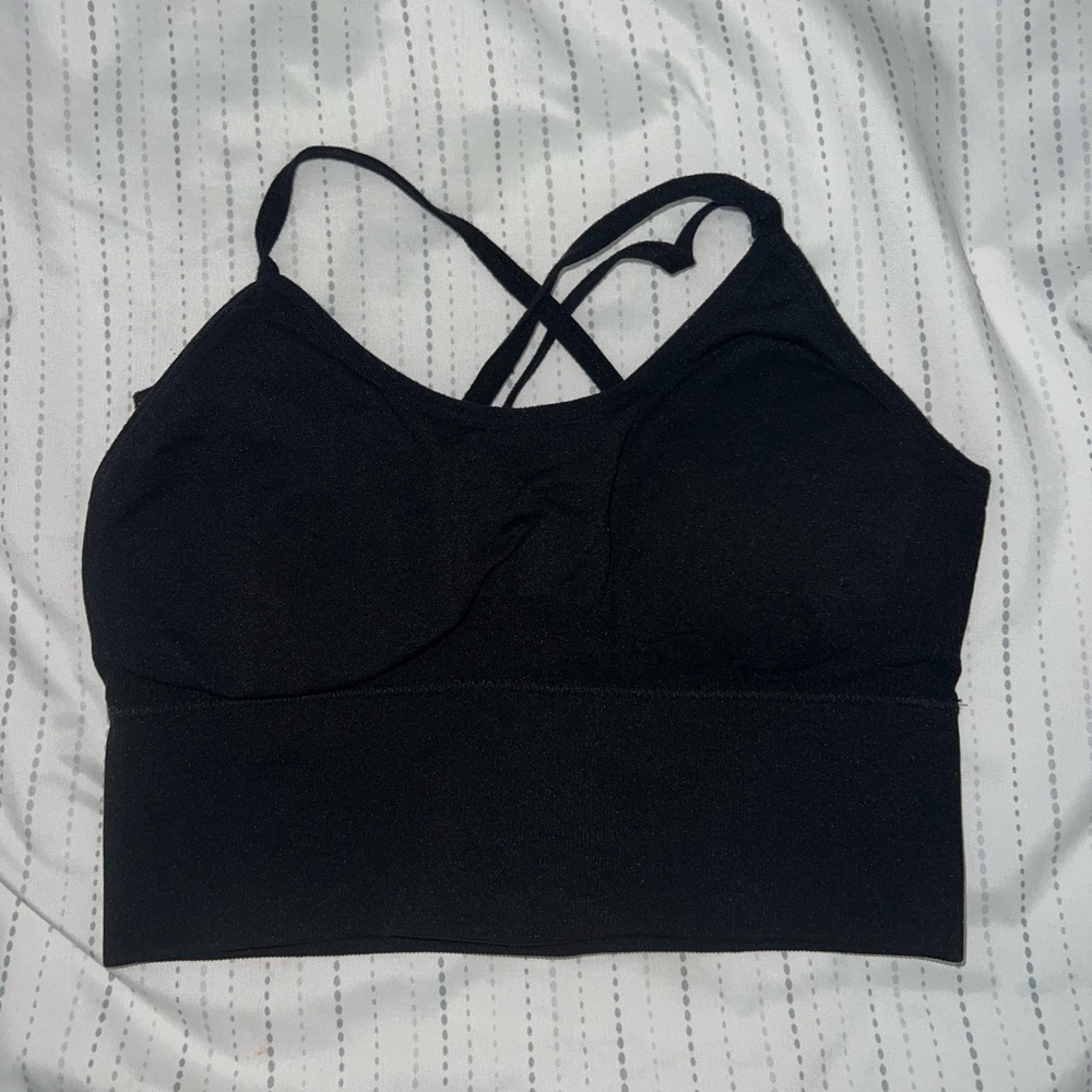 Black nvgtn sports bra